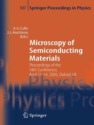 cover image of Microscopy of Semiconducting Materials